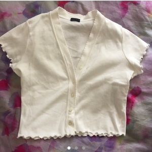 brandy melville button top